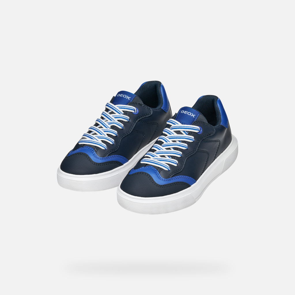 Low top sneakers NETTUNO BOY Navy/Royal - image number 7 | GEOX