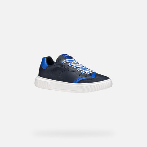 Low top sneakers NETTUNO BOY Navy/Royal - image number 2 | GEOX