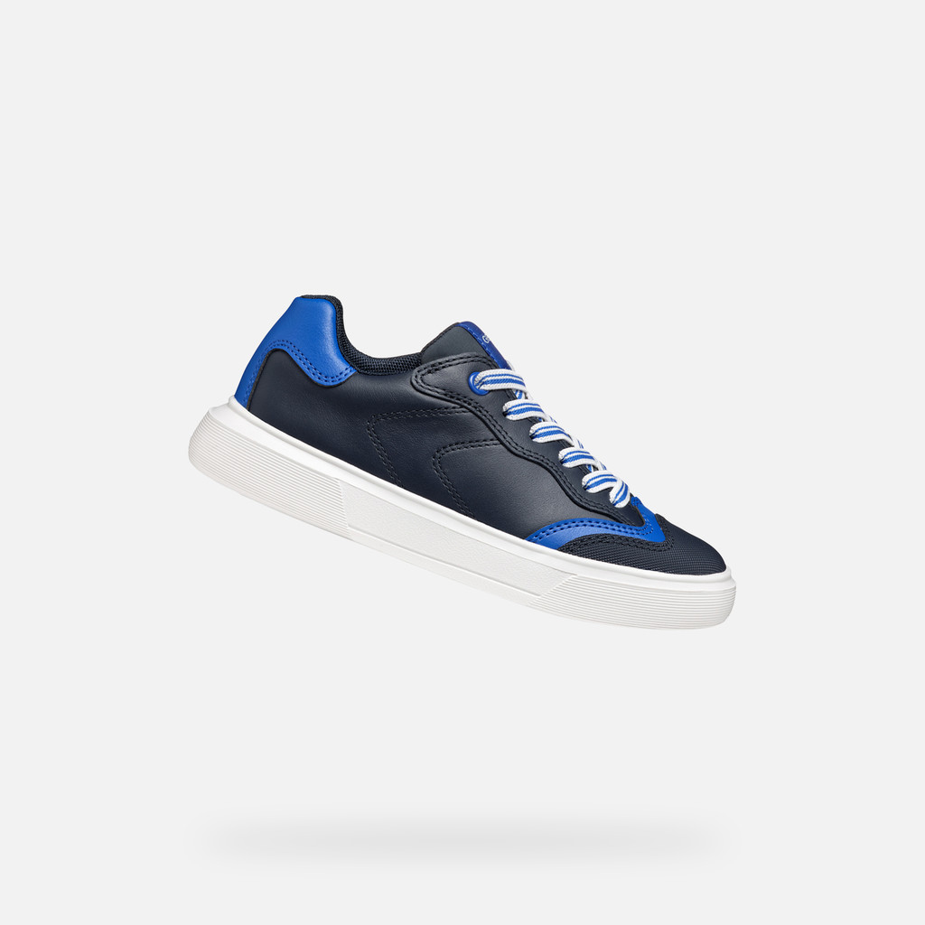 Low top sneakers NETTUNO BOY Navy/Royal - image number 0 | GEOX