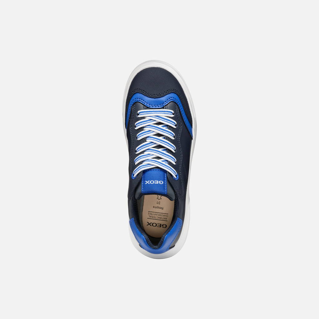 Low top sneakers NETTUNO BOY Navy/Royal - image number 5 | GEOX