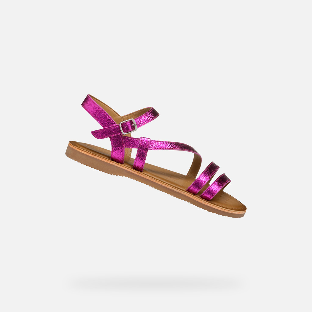 Open sandals SANDAL EOLIE GIRL Fuchsia | GEOX