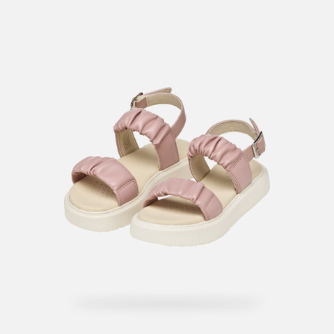open sandals SANDAL KODETTE GIRL Old Rose - image number 7 | GEOX