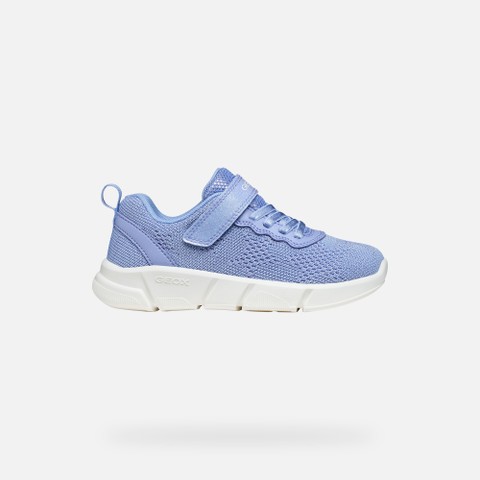 Canvas sneakers ARIL GIRL Soft sky - image number 1 | GEOX