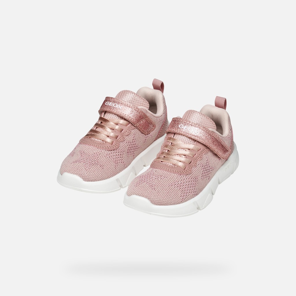 Leinensneaker ARIL MÄDCHEN Hellrosa - image number 7 | GEOX