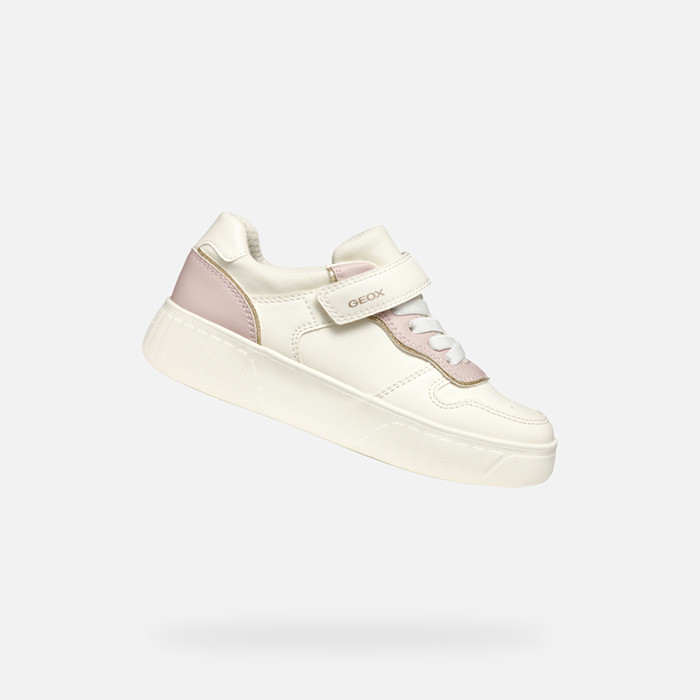 Low top sneakers MIKIROSHI GIRL Light ivory/Light rose | GEOX