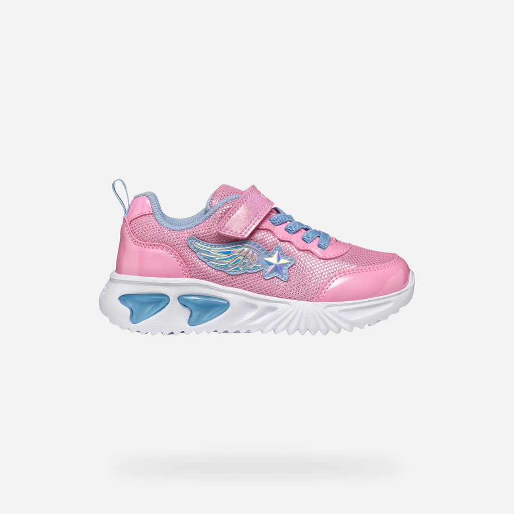 Assister Fille Rose/bleu Ciel Clair