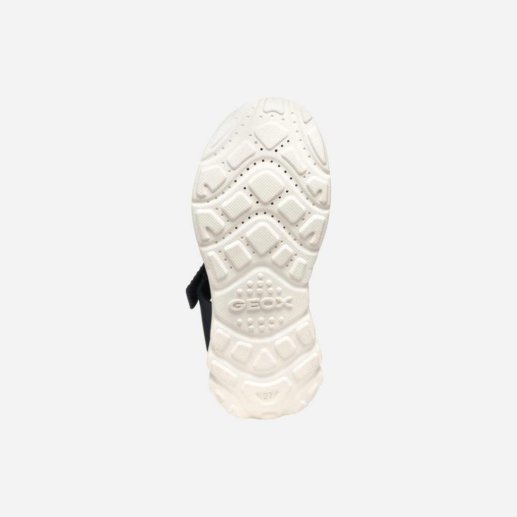 Closed toe sandals SANDAL AIRADYUM BOY Navy/Red - image number 6 | GEOX
