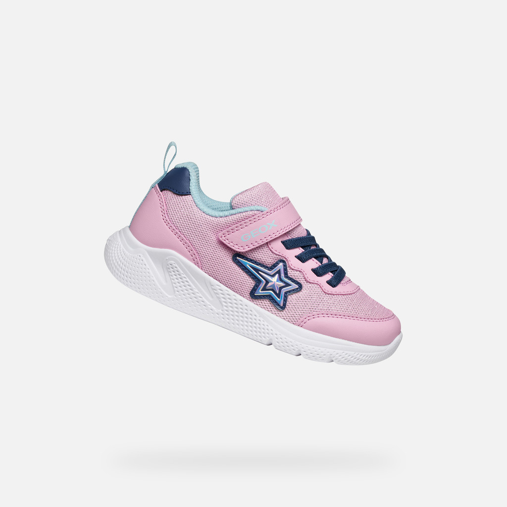 Low top sneakers SPRINTYE GIRL Pink/Avio - image number 0 | GEOX