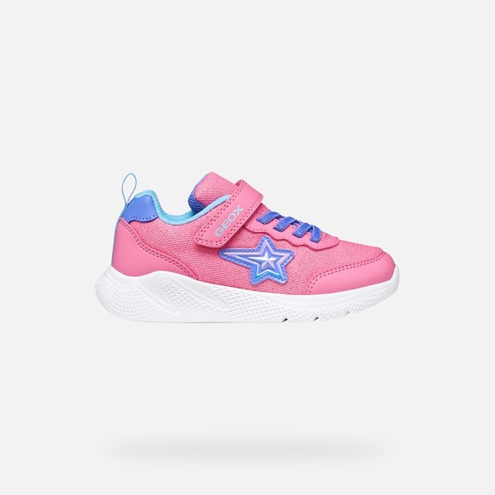 Leinensneaker SPRINTYE MÄDCHEN Rosa/Indigo | GEOX