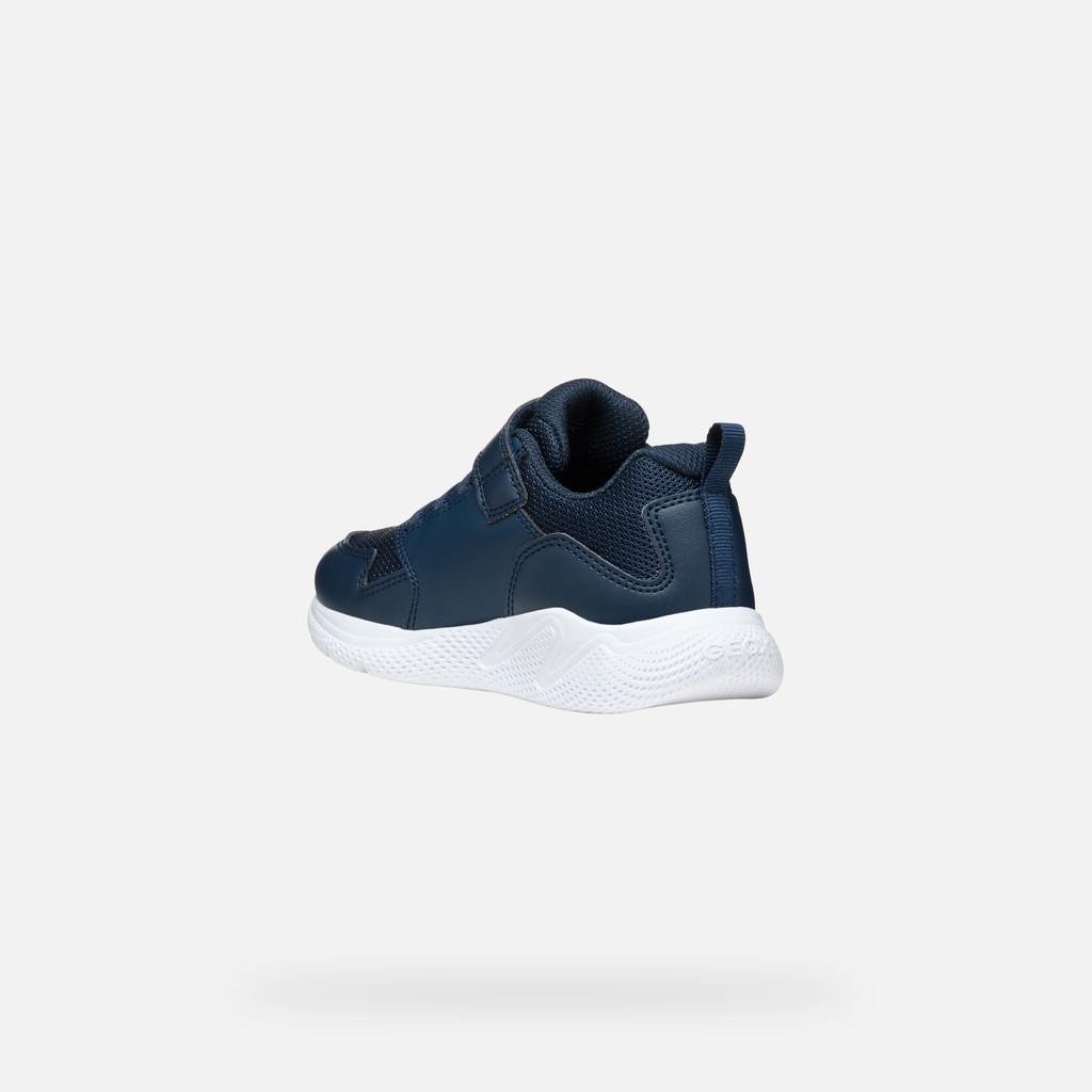 Canvas sneakers SPRINTYE BOY Navy - image number 3 | GEOX