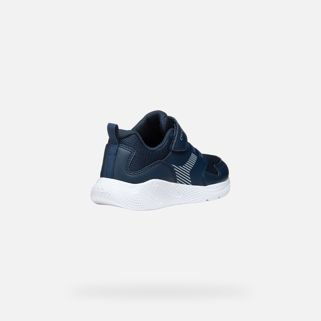 Canvas sneakers SPRINTYE BOY Navy - image number 4 | GEOX