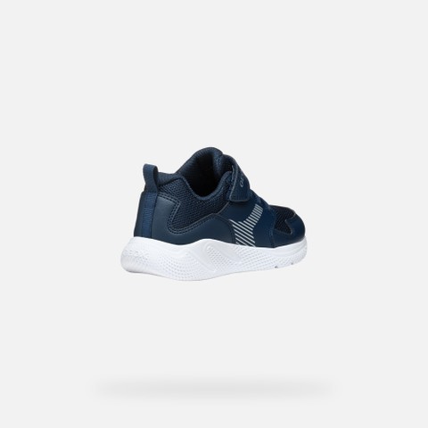 Canvas sneakers SPRINTYE BOY Navy - image number 4 | GEOX