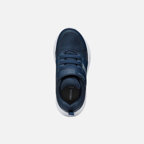 Canvas sneakers SPRINTYE BOY Navy - image number 5 | GEOX