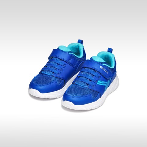 Canvas sneakers SPRINTYE BOY Royal/Light Blue - image number 1 | GEOX