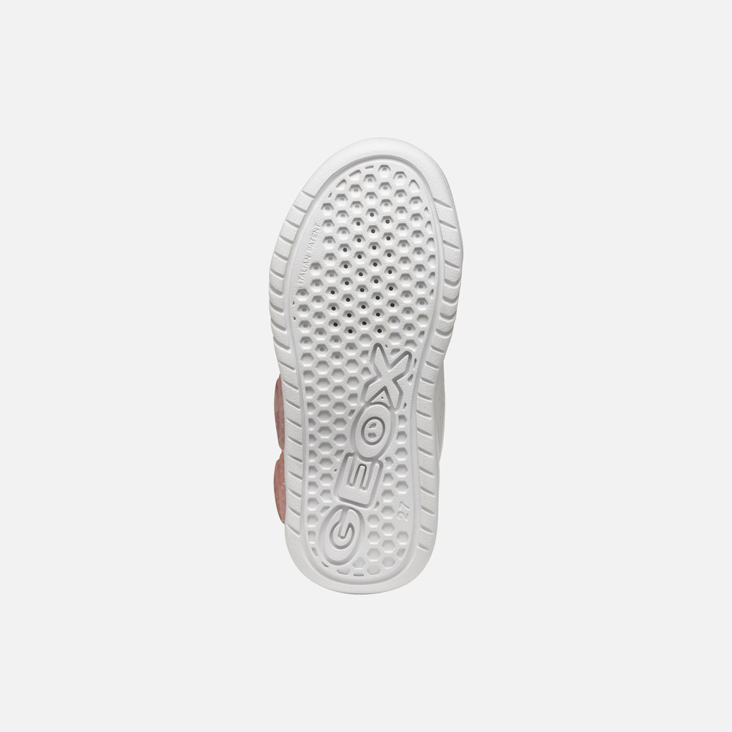 Shoes with lights ILLUMINUS JUNIOR White/Multicolor - image number 6 | GEOX