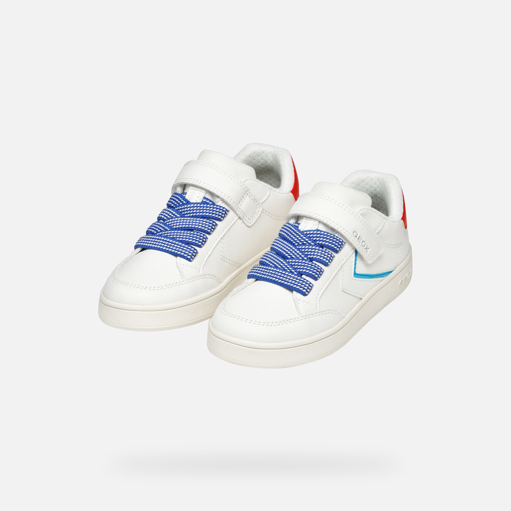 Low top sneakers ECLYPER JUNIOR White - image number 7 | GEOX