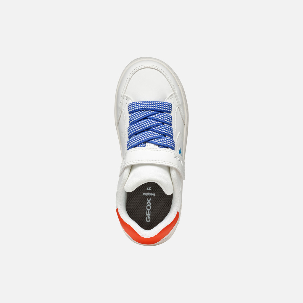 Low top sneakers ECLYPER JUNIOR White - image number 5 | GEOX