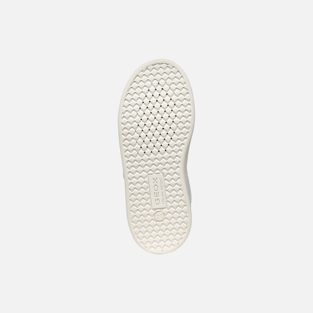 Low top sneakers ECLYPER JUNIOR White - image number 6 | GEOX
