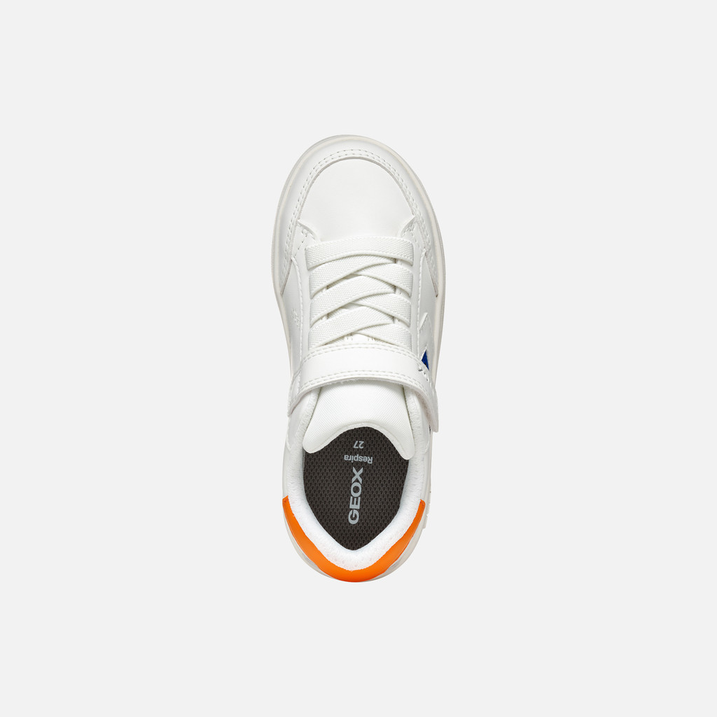 Low top sneakers ECLYPER JUNIOR White - image number 5 | GEOX
