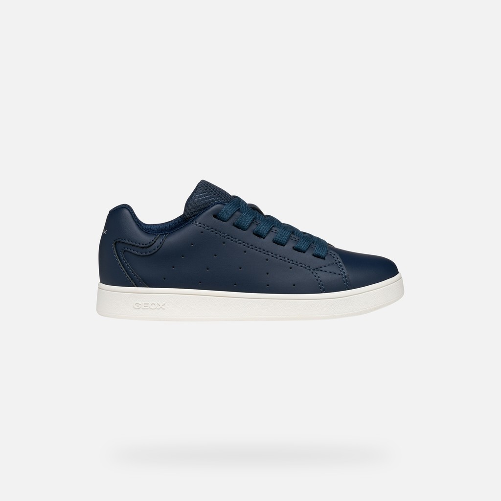 Low top sneakers ECLYPER JUNIOR Navy - image number 1 | GEOX
