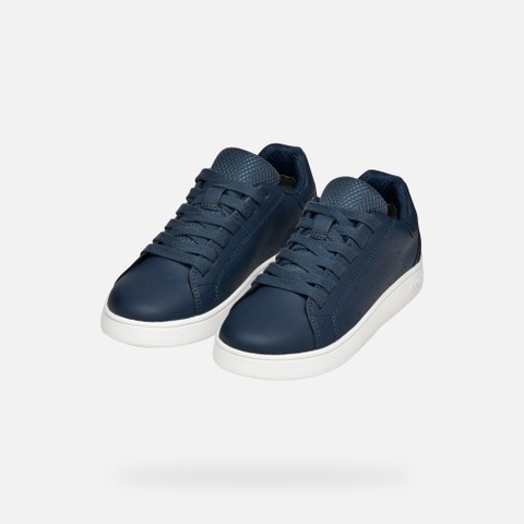 Low top sneakers ECLYPER JUNIOR Navy - image number 7 | GEOX