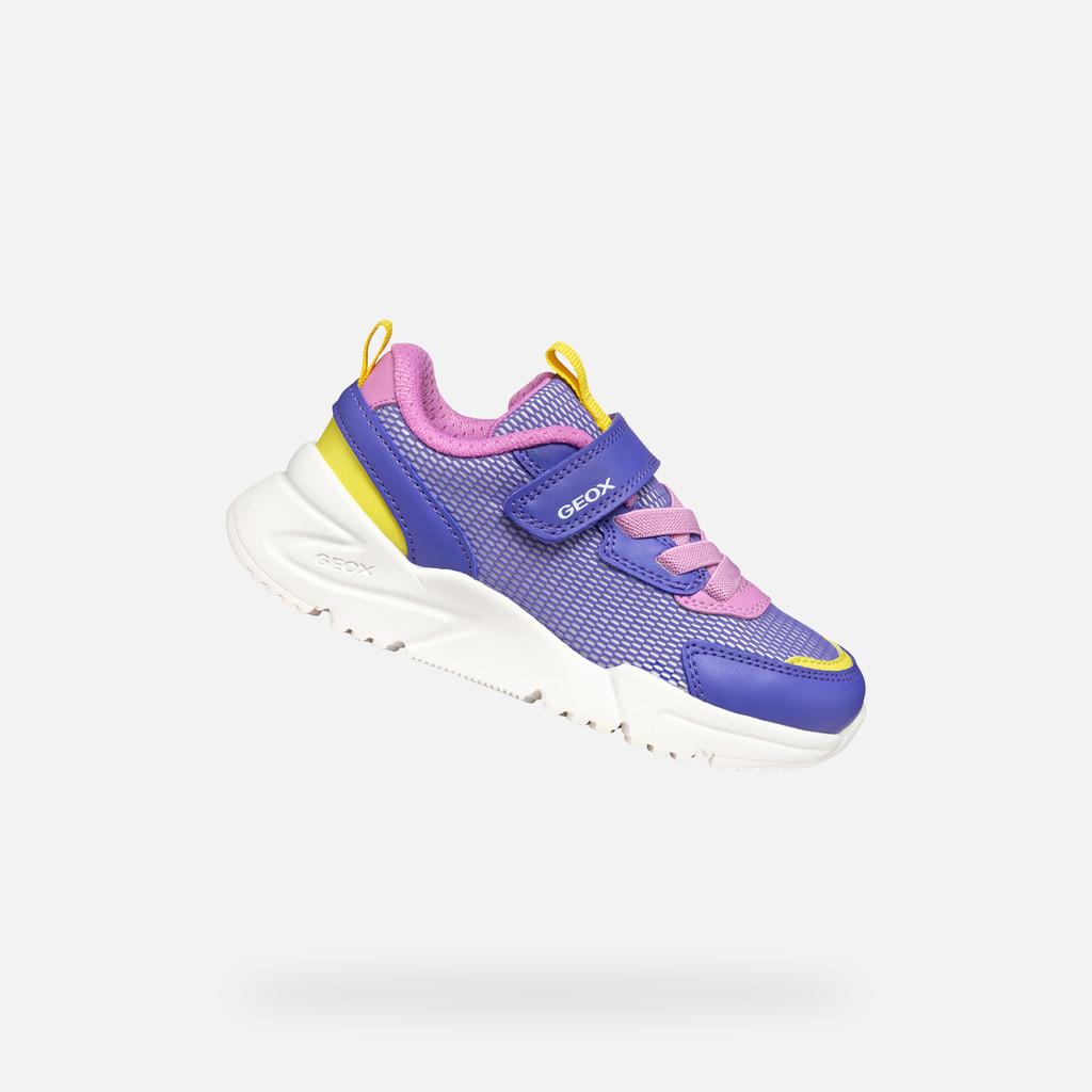 Low top sneakers LOFTUS GIRL Purple/Fluo Fuchsia | GEOX