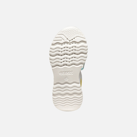 Low top sneakers LOFTUS JUNIOR White/Multicolor - image number 6 | GEOX