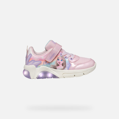 Disney Princess FADINLIGHT JUNIOR Pink/Lilac - image number 7 | GEOX