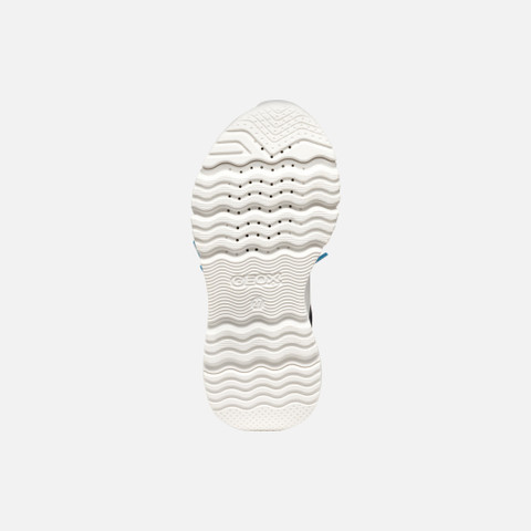 Low top sneakers LOFTUS JUNIOR White/Navy - image number 6 | GEOX