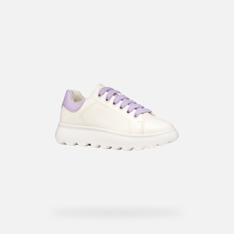Low top sneakers PUFFYPOP GIRL White/Lilac - image number 2 | GEOX