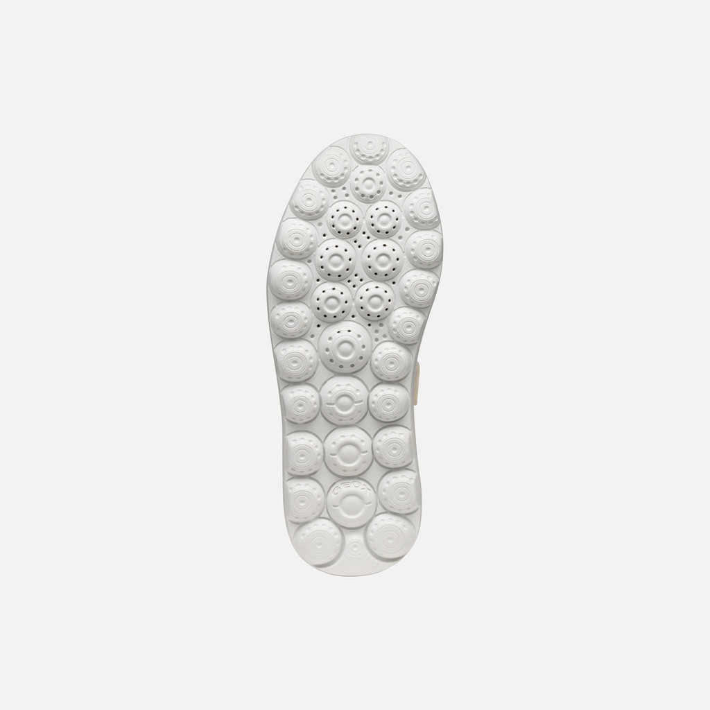 Low top sneakers PUFFYPOP GIRL White/Dark fuchsia - image number 6 | GEOX
