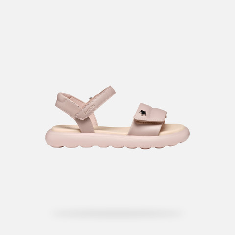 Sandals with straps SANDAL PUFFYPOP GIRL Old Rose - image number 1 | GEOX