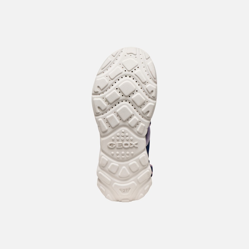 Sandals with straps SANDAL AIRADYUM   JUNIOR Navy/Lilac - image number 6 | GEOX