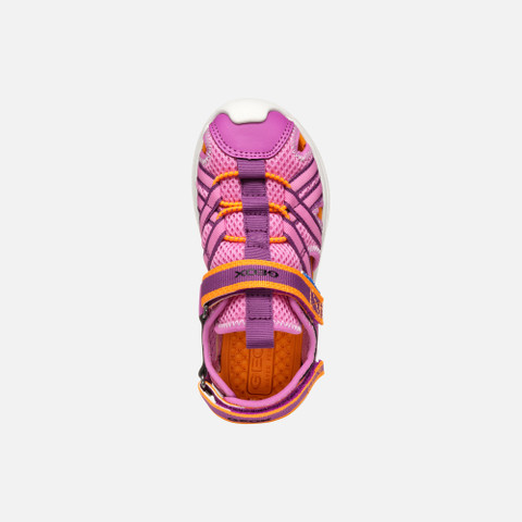 closed toe sandals SANDAL AIRADYUM JUNIOR Fuchsia/Orange - image number 5 | GEOX