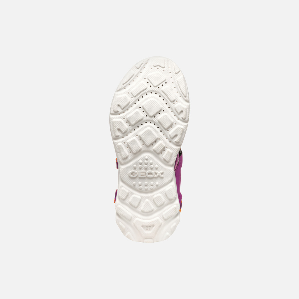 closed toe sandals SANDAL AIRADYUM JUNIOR Fuchsia/Orange - image number 6 | GEOX