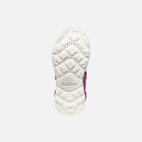 closed toe sandals SANDAL AIRADYUM JUNIOR Fuchsia/Orange - image number 6 | GEOX