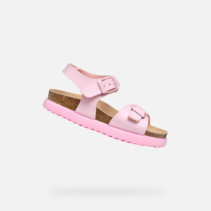 Open sandals SANDAL BUBBLEBOW GIRL Light Pink | GEOX