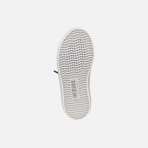 Low top sneakers TIPPESTE JUNIOR Royal/Lime Green - image number 6 | GEOX