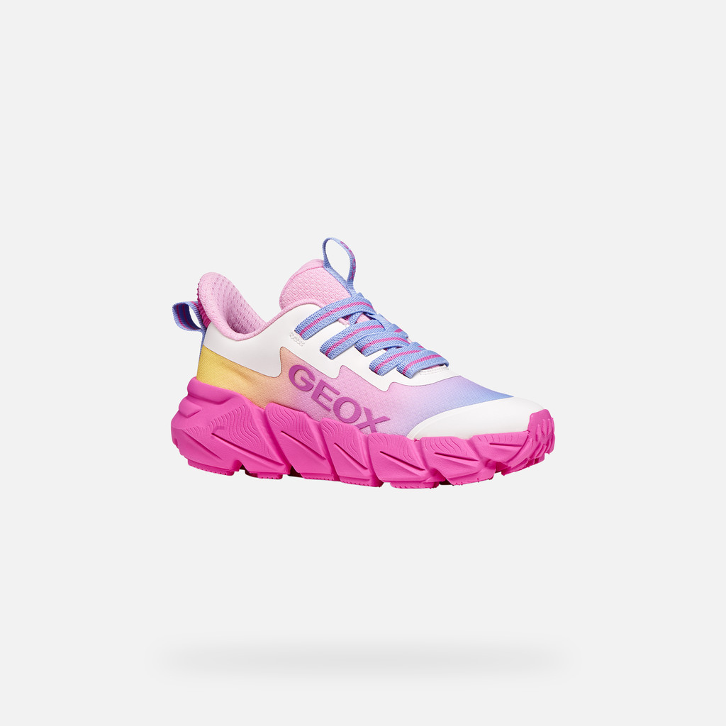 Low top sneakers FLEXYPER FAST GIRL Fuchsia/Multicolor - image number 2 | GEOX