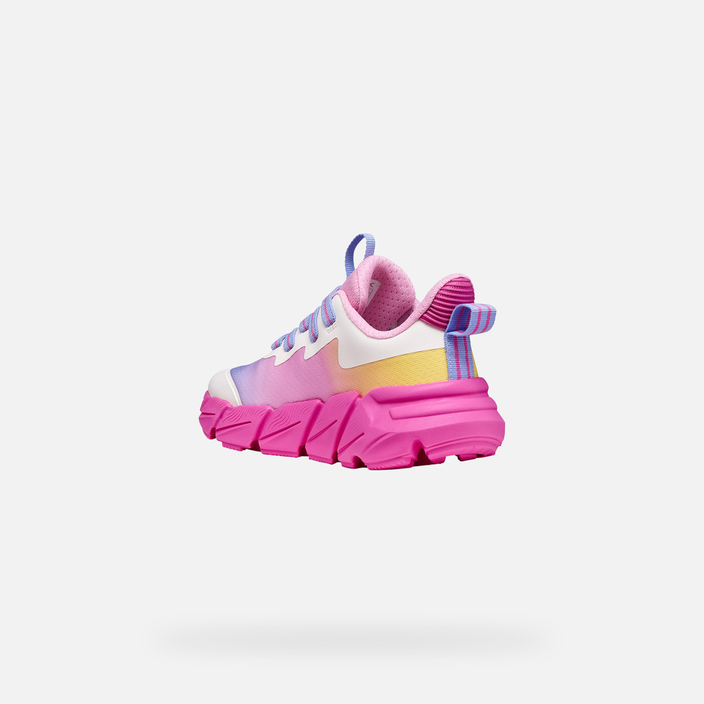 Low top sneakers FLEXYPER FAST GIRL Fuchsia/Multicolor - image number 3 | GEOX