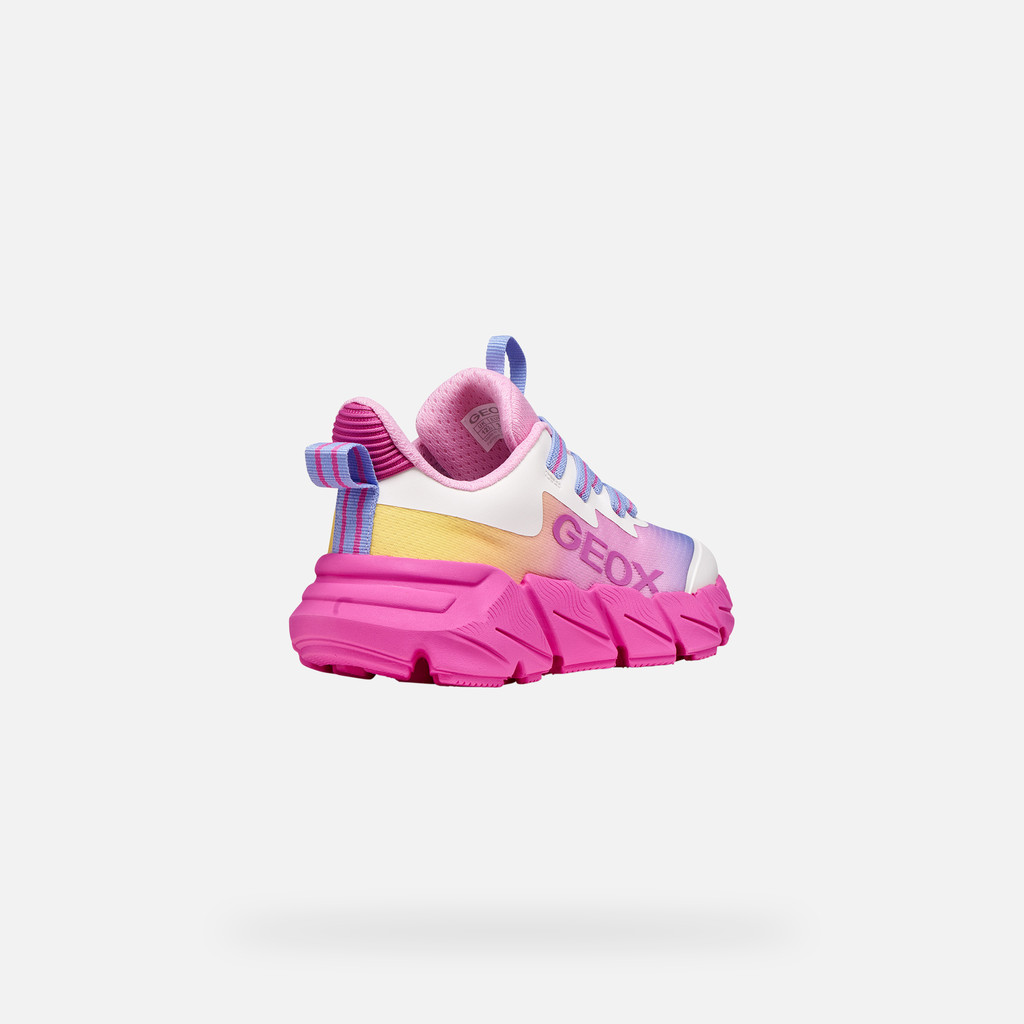 Low top sneakers FLEXYPER FAST GIRL Fuchsia/Multicolor - image number 4 | GEOX