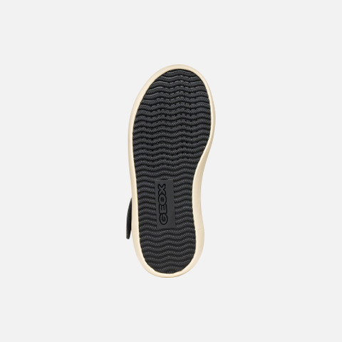 High top sneakers GISLI GIRL Black/Champagne - image number 6 | GEOX