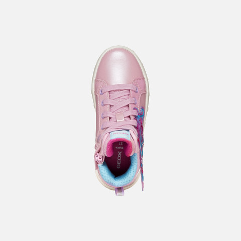 Shoes with lights SKYLIN GIRL Pink/Fuchsia - image number 5 | GEOX
