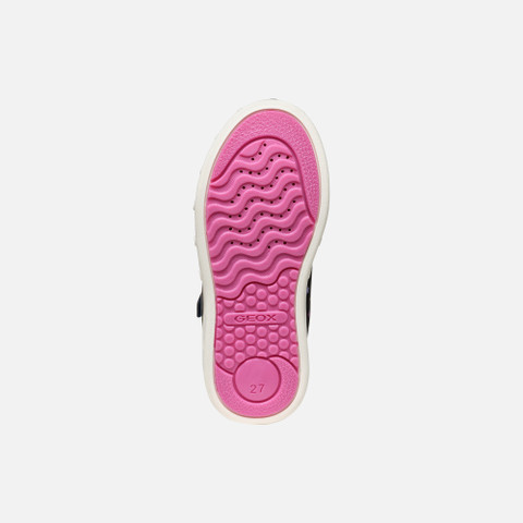 Shoes with lights SKYLIN GIRL Navy/Multicolor - image number 6 | GEOX