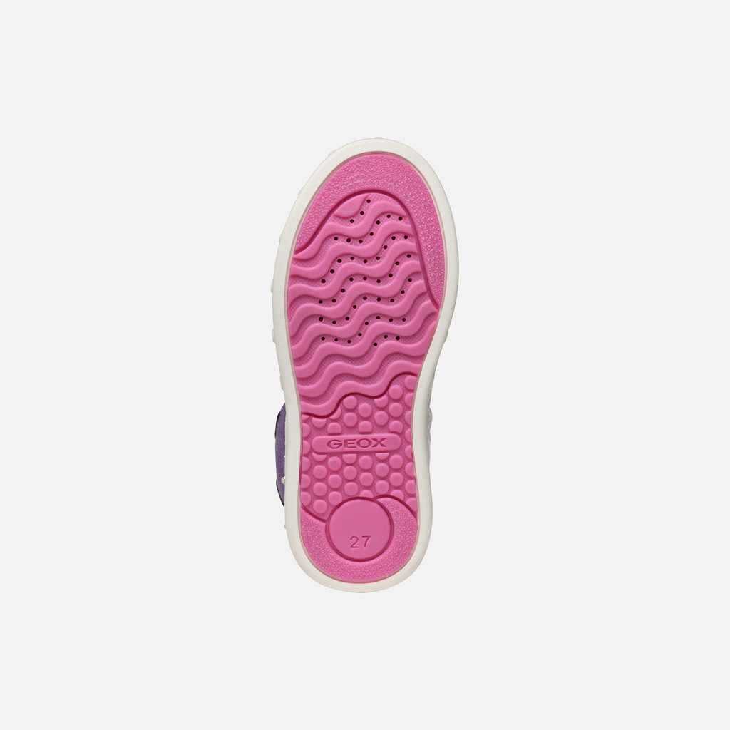 Shoes with lights SKYLIN GIRL White/Multicolor - image number 6 | GEOX