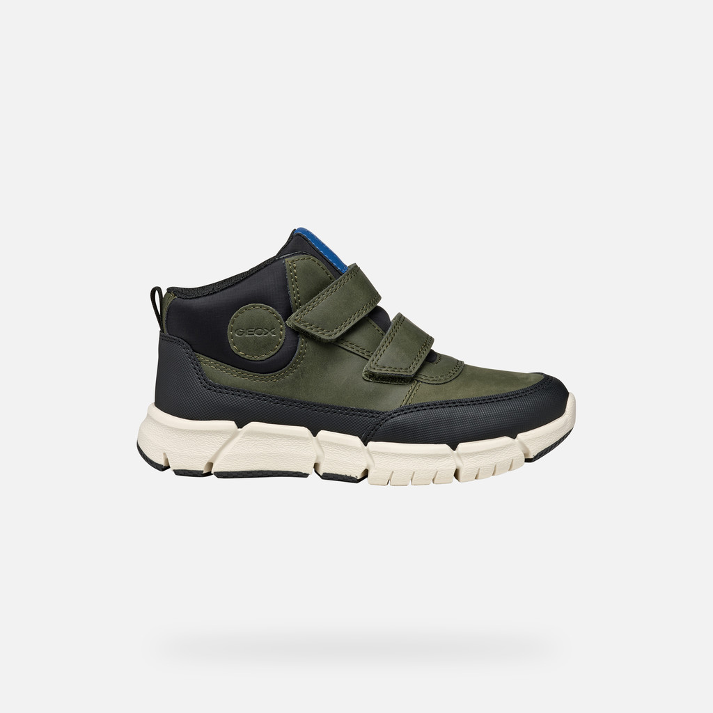 Mid calf boots FLEXYPER BOY Military - image number 1 | GEOX