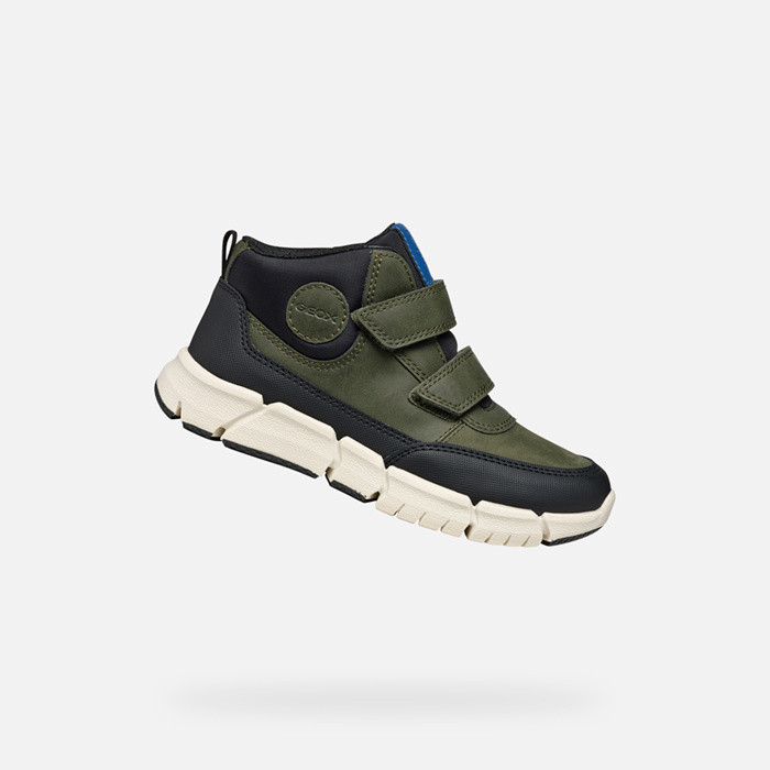 Mid calf boots FLEXYPER BOY Military | GEOX