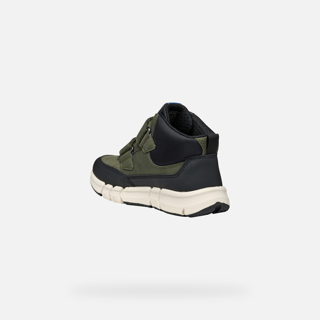 Mid calf boots FLEXYPER BOY Military - image number 3 | GEOX