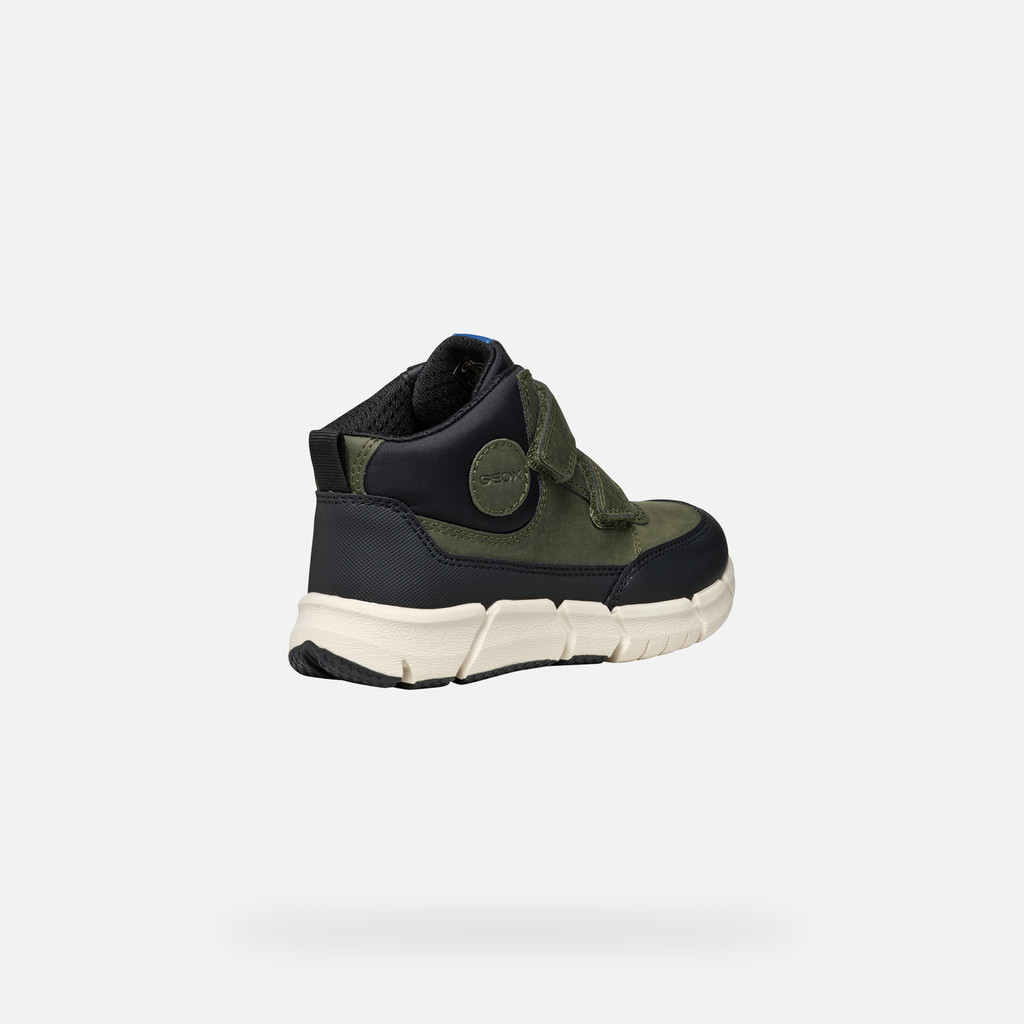 Mid calf boots FLEXYPER BOY Military - image number 4 | GEOX