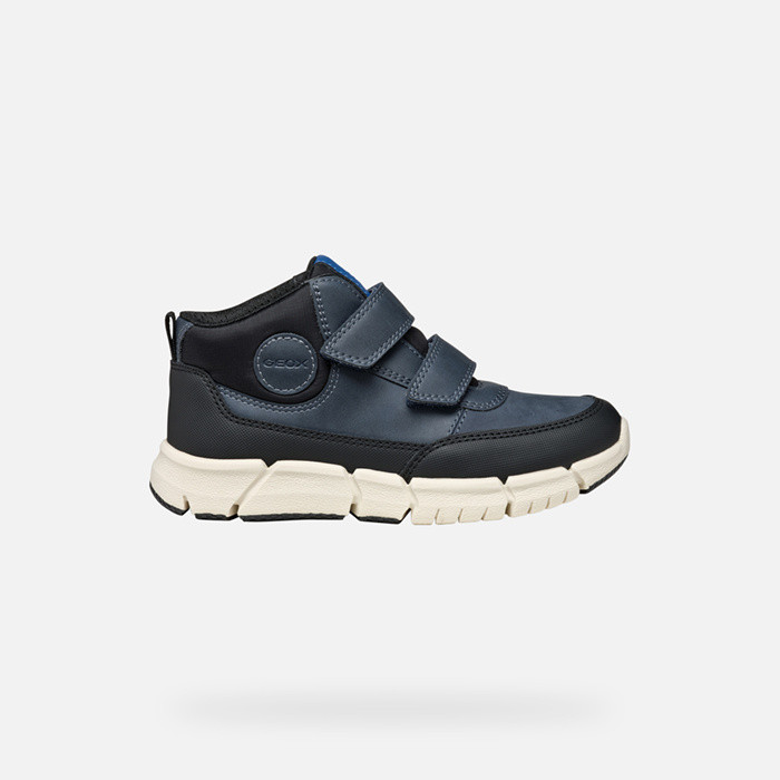 Mid calf boots FLEXYPER BOY Navy | GEOX